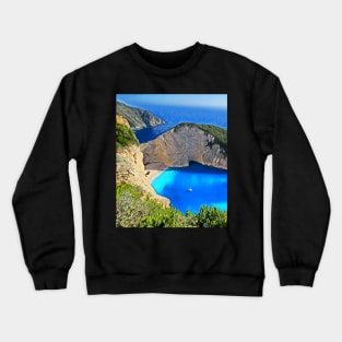 Hills in the ocean Crewneck Sweatshirt